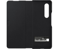 SAMSUNG Etui Leather Flip Coverdo Z Fold 3 Black - 670514 - zdjęcie 2